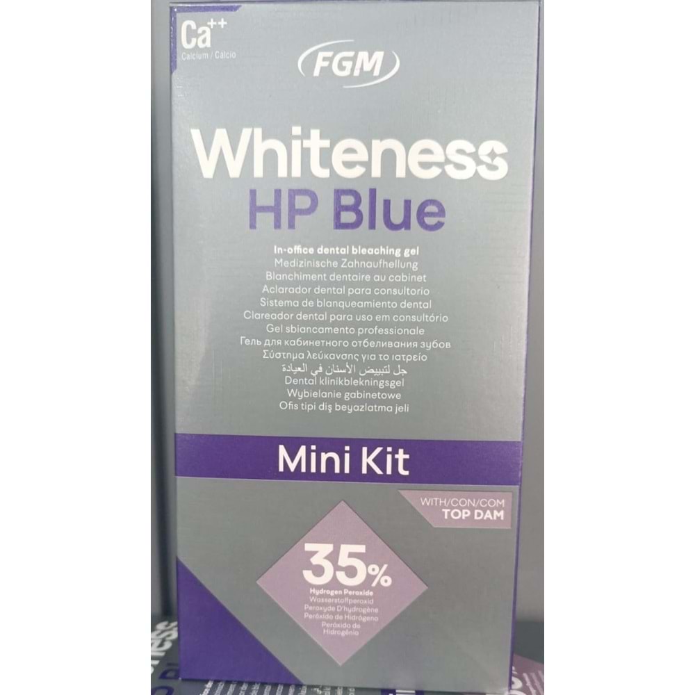 WHITENESS HP BLUE MİNİ KİT OFİS TİPİ BEYAZLATMA