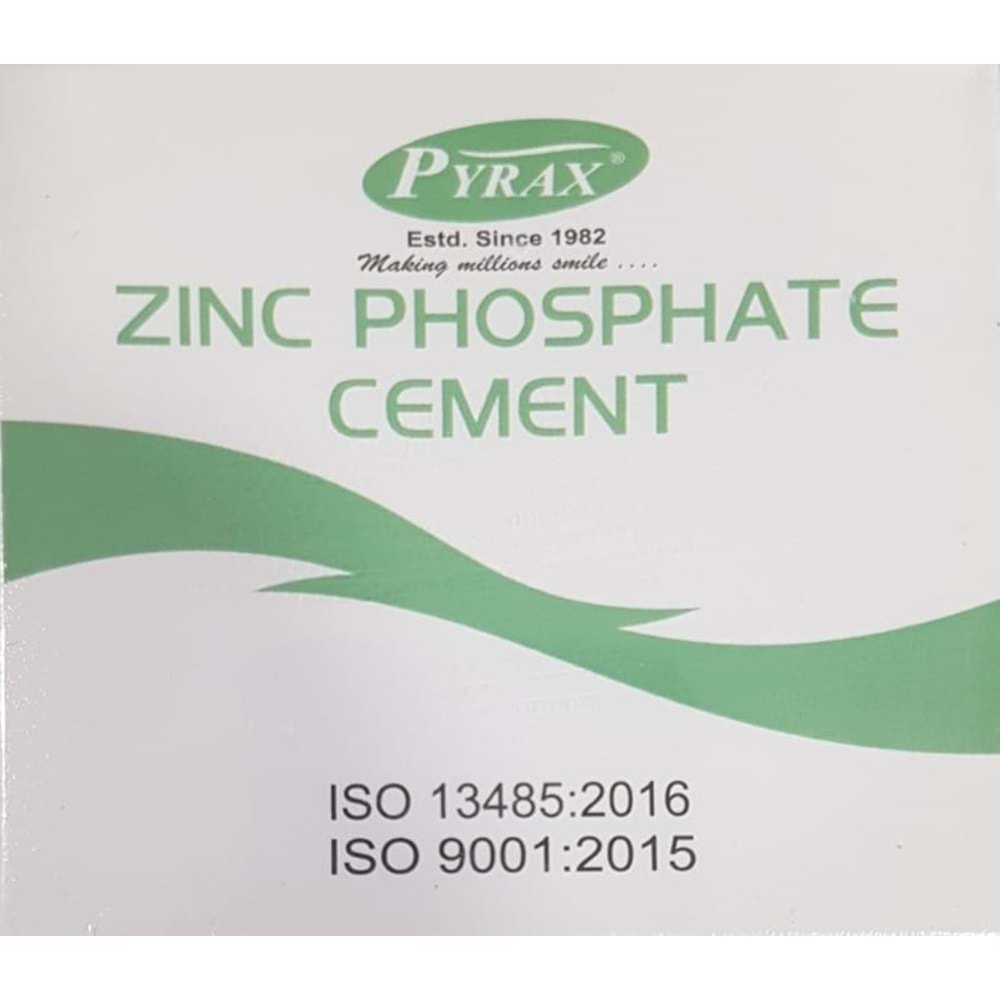 PYRAX ZINC PHOSPHATE CEMENT SİMAN