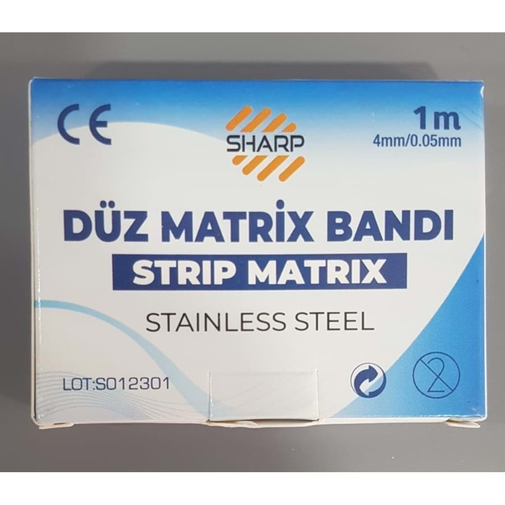 DÜZ MATRIX BANDI 4MM