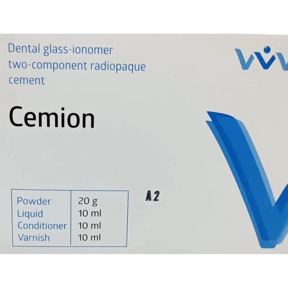 CEMİON GLASS IONOMER CEMENT CEMION (CAM İYONOMER SİMAN)