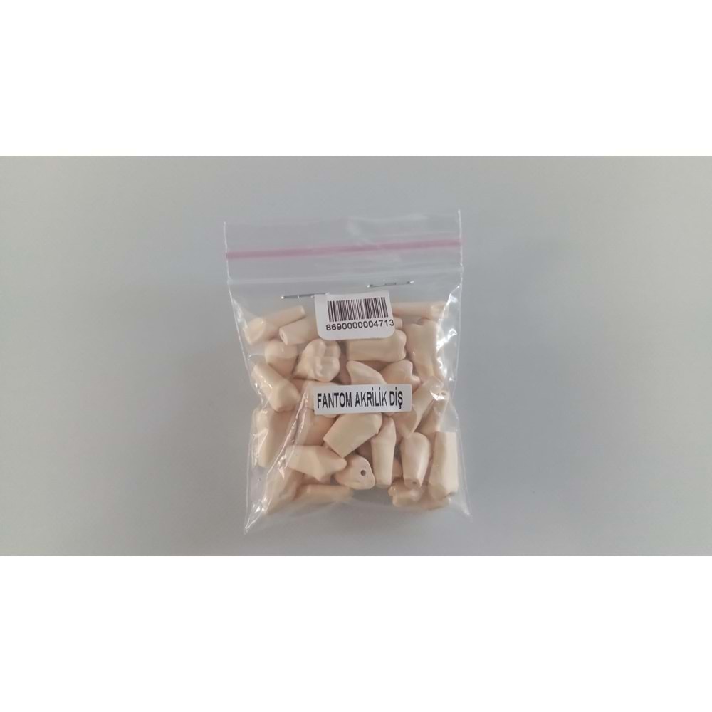 FANTOM YEDEK DİŞ 32 li DELİKLİ AKRİLİK DİŞ