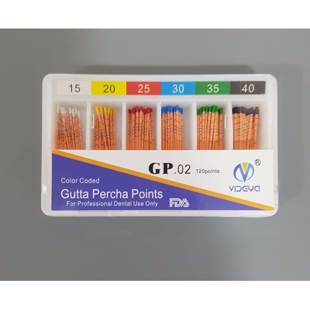 GUTTA PERCHA 15/40 NUMARA GP