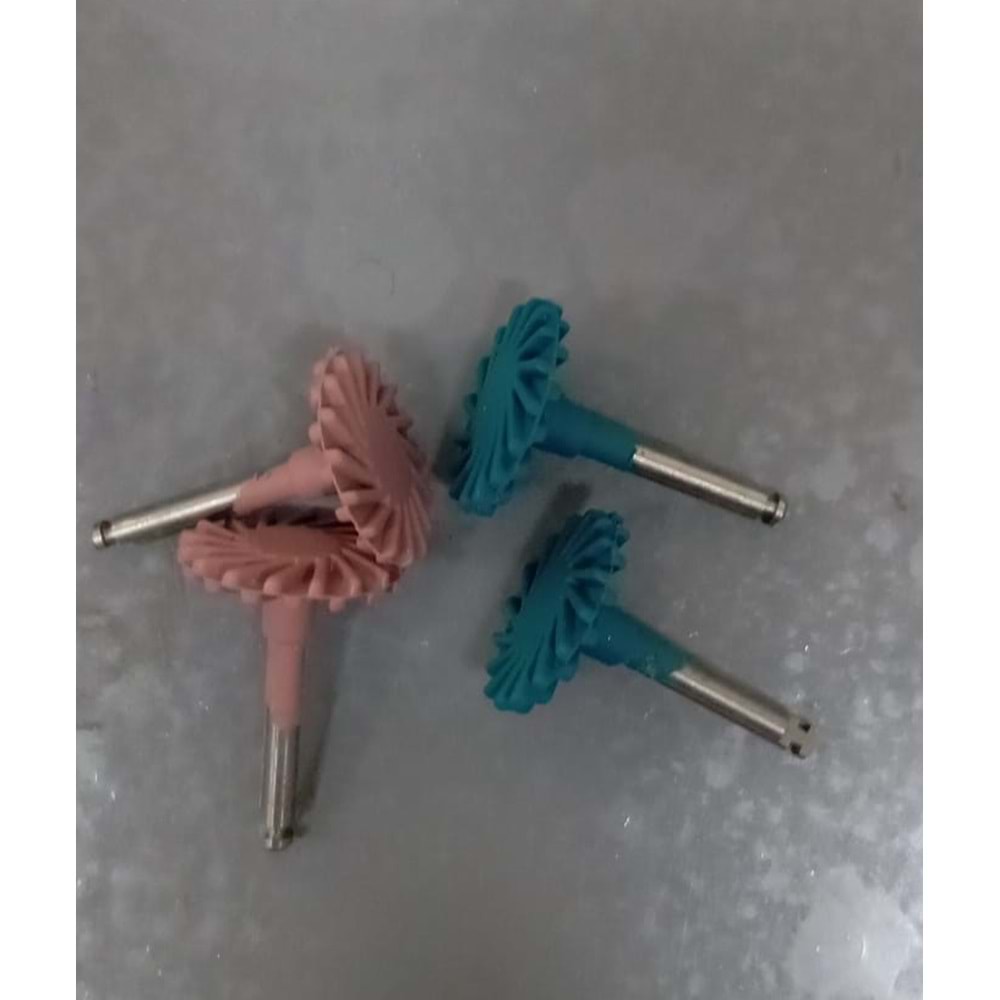 KOMPOZİT PARLATMA SİLİKON DİSK TEKLİ ROGİN RÜZGAR GÜLÜ