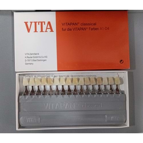 VITA A1-D4 RENK SKALASI COLOR GUIDE