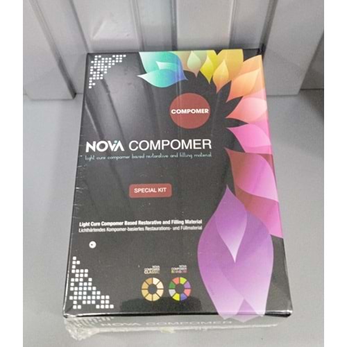 NOVA COMPOMER 20 x 0.25 GR REFIL RENK: PINK IFU: A IMI3:A LOT:S877 BARCODE:8698973130798 EXP:04.01.2029