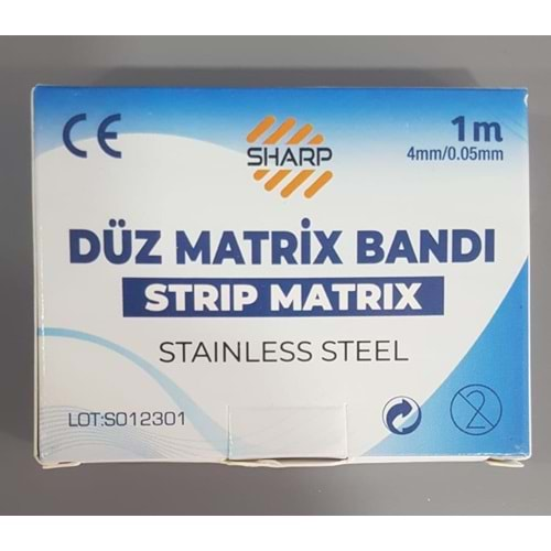 DÜZ MATRIX BANDI 4MM