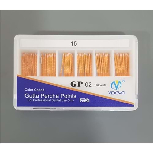 GUTTA PERCHA 15 NUMARA GP