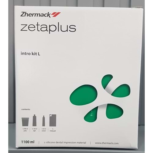 ZHERMACK ZETA PLUS C TIPI SİLİKON 08056000370232 Lot/Batch Numarası:0000475361 ÜRT: 07/07/2025 SKT:07/07/2028
