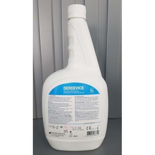 ECOLAB DERDEVICE TIBBI YÜZEY DEZENFEKTANI 1LT.